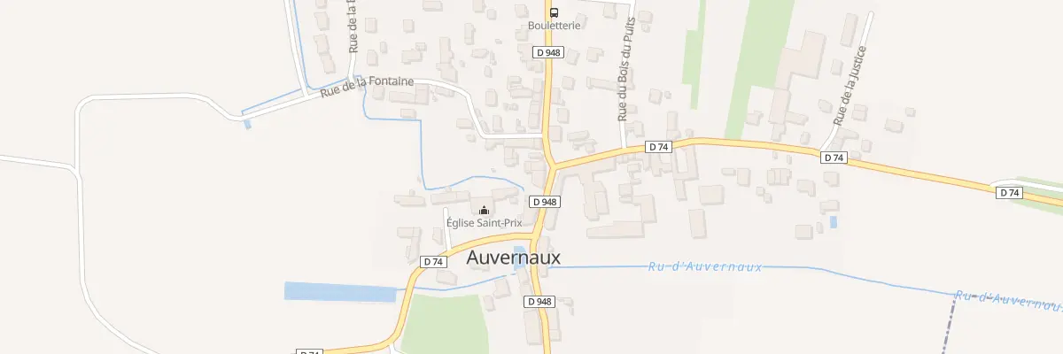 Plan du 14 Rue de Fitte à Auvernaux