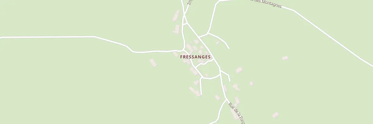 Plan du 5208 Fressanges à Moussages