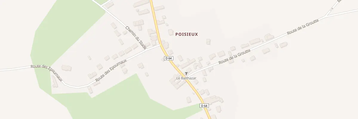 Plan du 45B Rte de Saint-amand à Saint-Georges-de-Poisieux