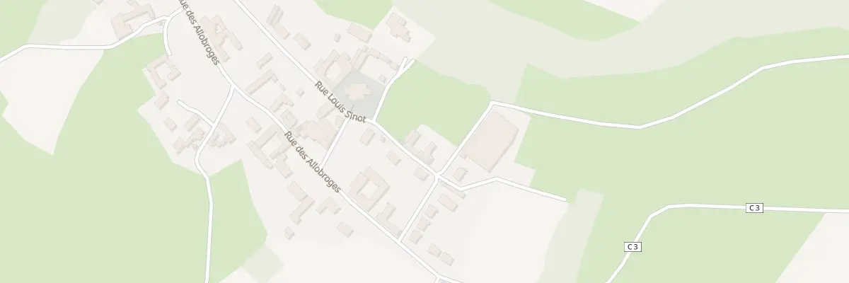 Plan du 21 Rue Louis Sinot à Magnicourt-en-Comte