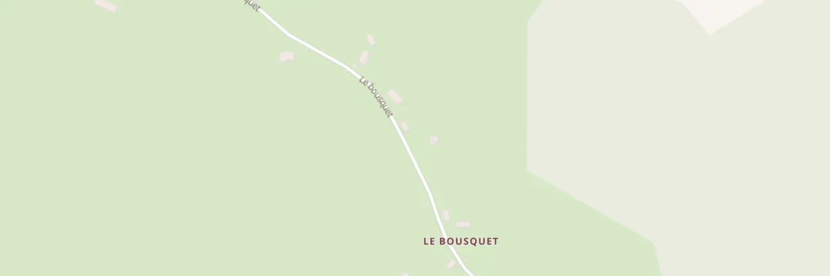 Plan du 18 Le Bousquet à Prunet