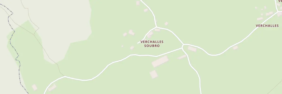 Plan du 5 Verchalles Soubro à Vebret