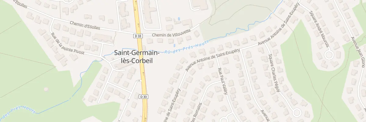 Plan du 34 Av St Exupery à Saint-Germain-lès-Corbeil