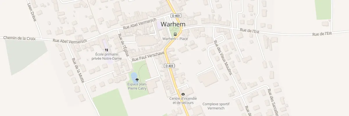 Plan du 15 Rue de Rexpoede à Warhem