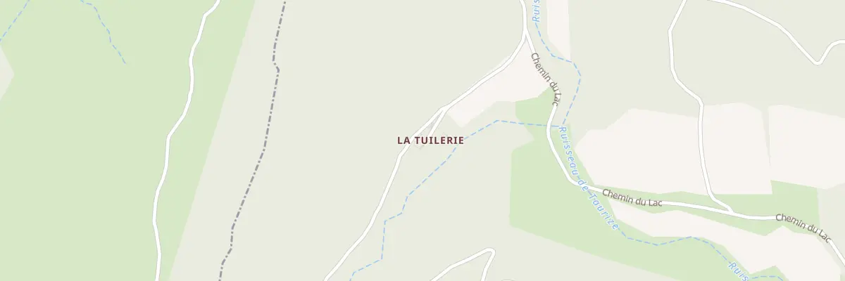 Plan du 16B Che du Lac à Taurize