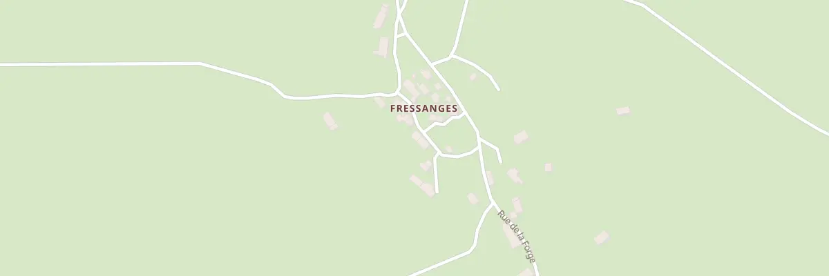 Plan du 5207 Fressanges à Moussages