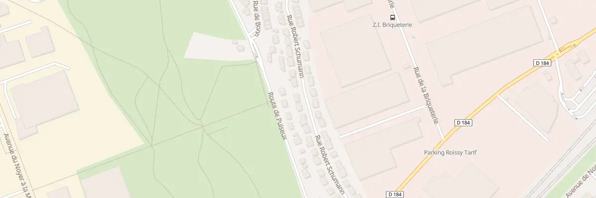 Plan du 30 Rue Robert Schumann à Louvres