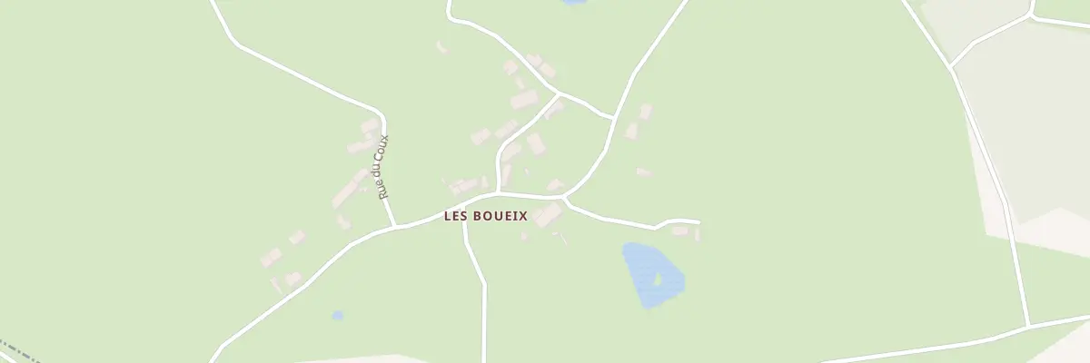 Plan du 10 Rue du Ruisseau à Huriel