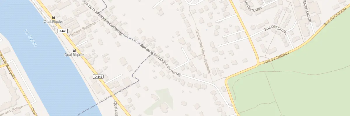Plan du 33 Rue de la Montagne du Perray à Saint-Pierre-du-Perray