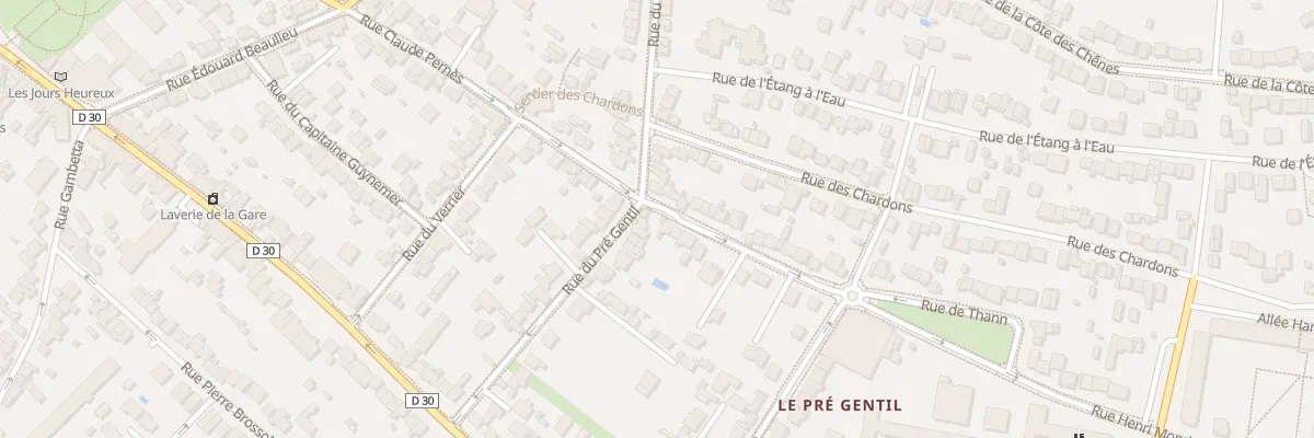 Plan du 70 Rue Claude Pernes à Rosny-sous-Bois