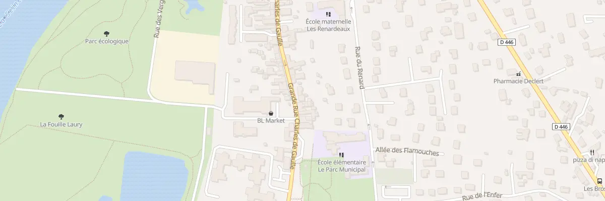 Plan du 45 Gr Grde Rue Charles de Gaulle à Saintry-sur-Seine