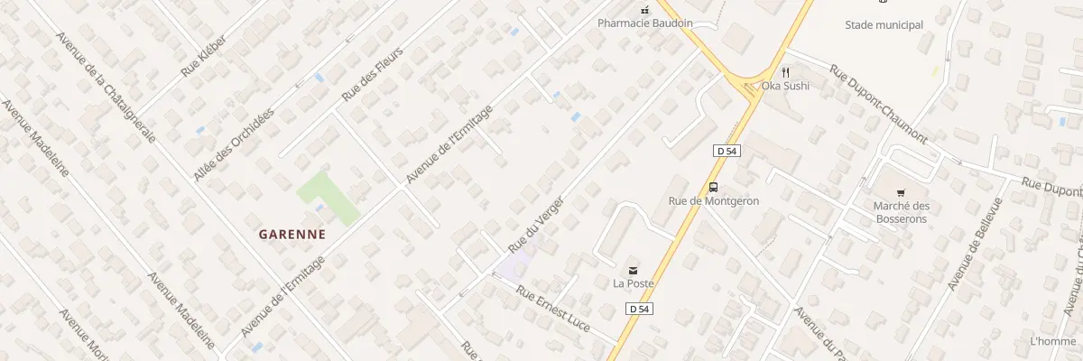 Plan du 22 Rue du Verger à Brunoy