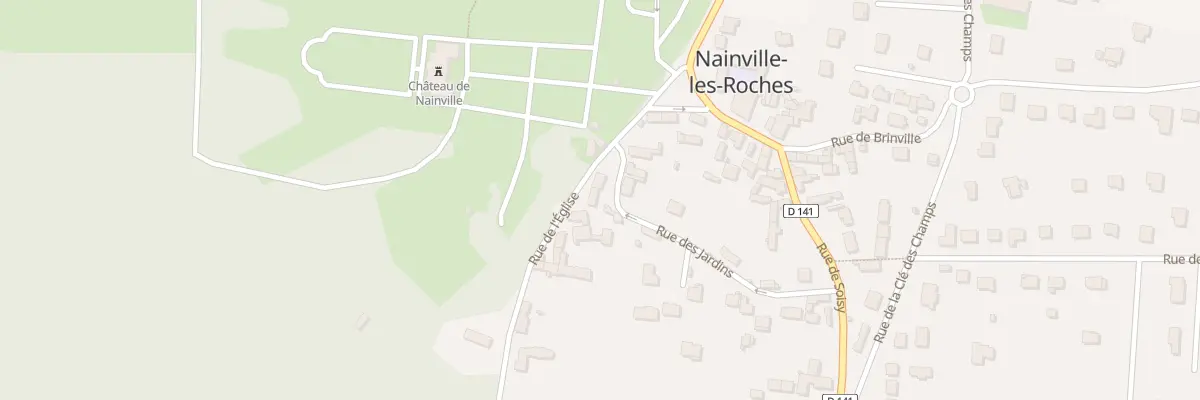 Plan du 2 Rue des Jardins à Nainville-les-Roches