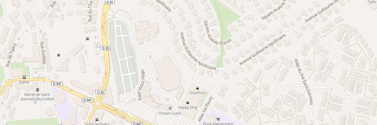 Plan du 22 Av Guillaume Apollinaire à Saint-Germain-lès-Corbeil