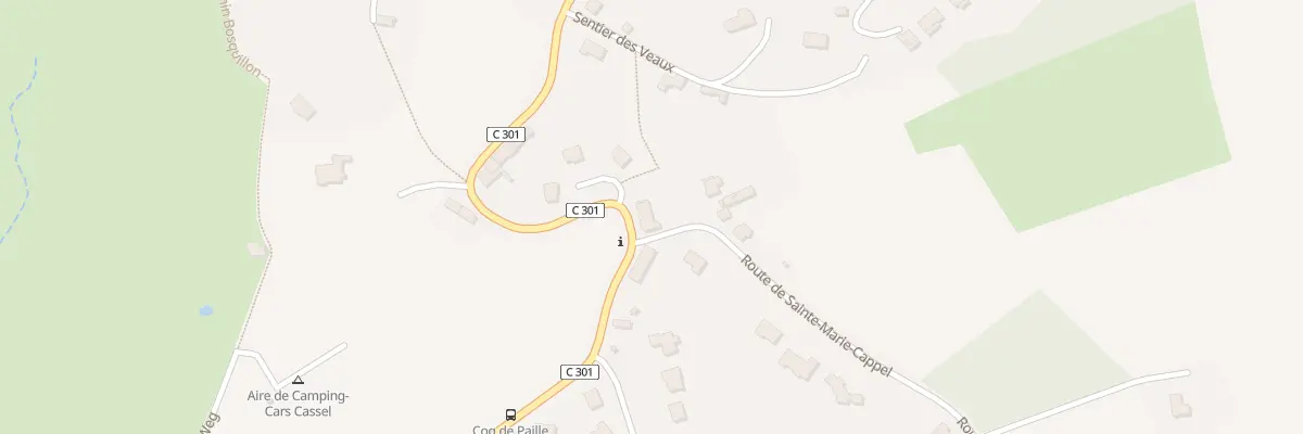 Plan du 1098 Rte d’Oxelaere à Cassel
