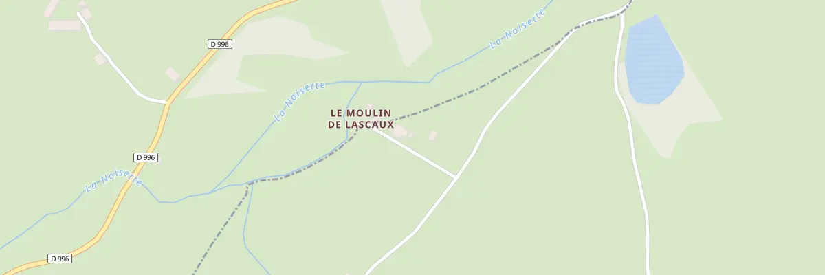 Plan du 1 Moulin Raynaud aux Mars