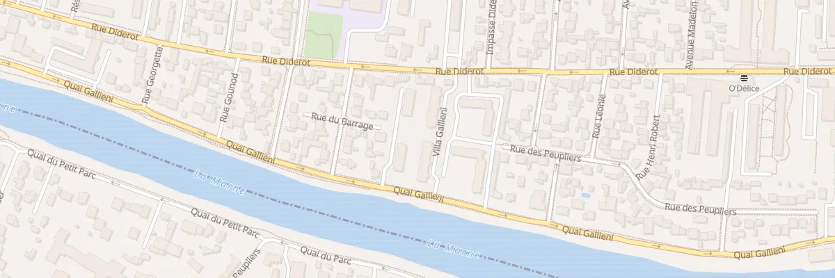 Plan du 139 Quai Galliéni à Champigny-sur-Marne