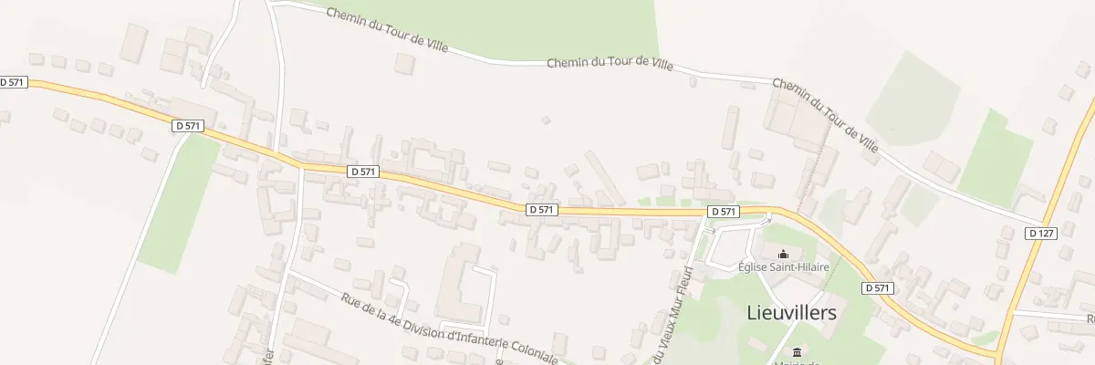 Plan du 434 Gr Grande Rue à Lieuvillers
