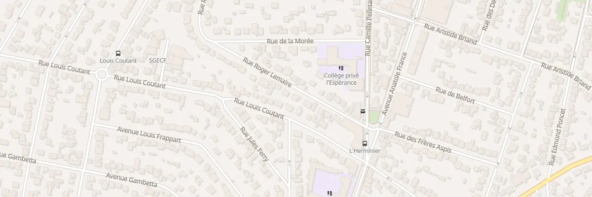 Plan du 17 Rue Roger Lemaire à Aulnay-sous-Bois