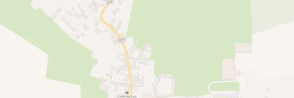 Plan du 2 Rue des Anciennes Ecoles à Tincques