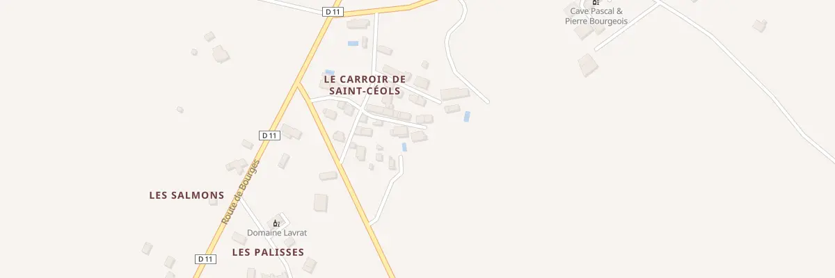 Plan du 308 Le Carroir de Saint-Ceols à Menetou-Salon