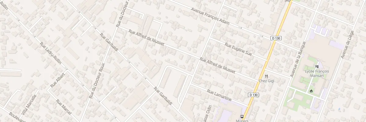 Plan du 26 Rue Alfred de Musset à Saint-Maur-des-Fossés
