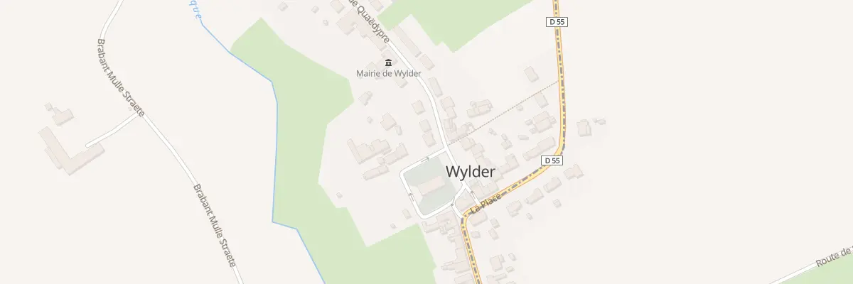 Plan du 133 Rte de Quaedypre Cd37 à Wylder