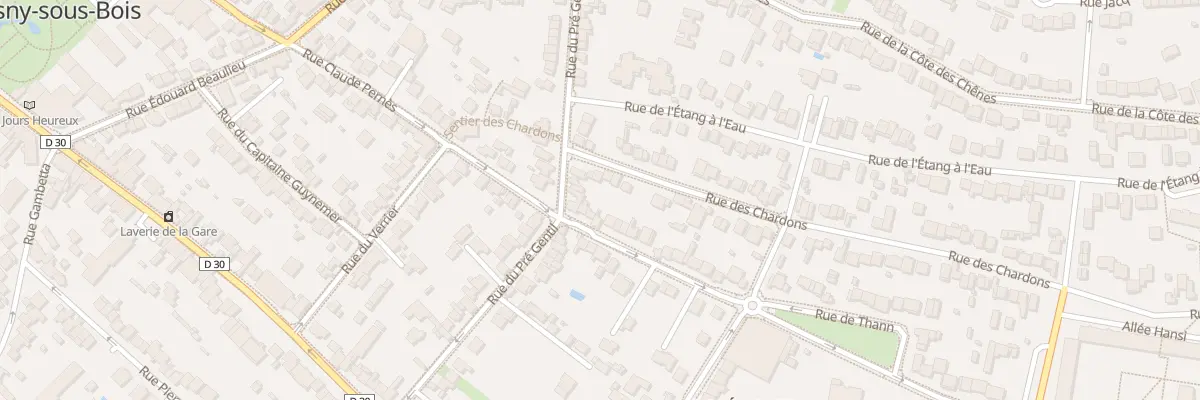 Plan du 103 Rue Claude Pernes à Rosny-sous-Bois