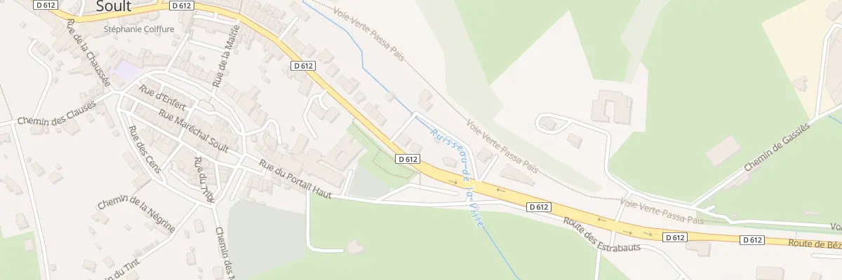 Plan du 3 Av de la Méditerranée à Saint-Amans-Soult