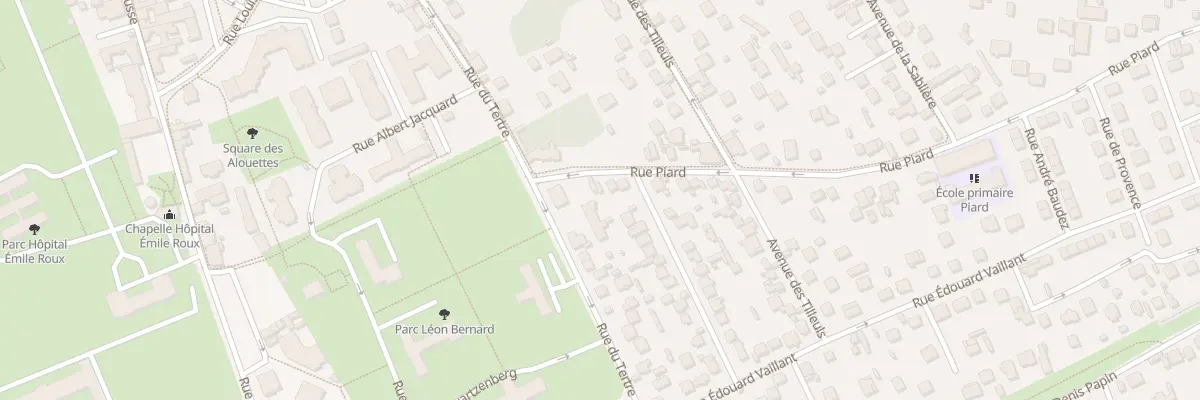 Plan du 2 Rue Piard à Limeil-Brévannes
