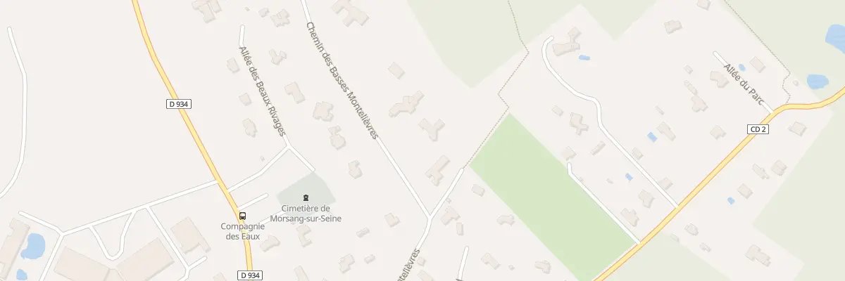 Plan du 3 Che des Basses Montelièvres à Morsang-sur-Seine