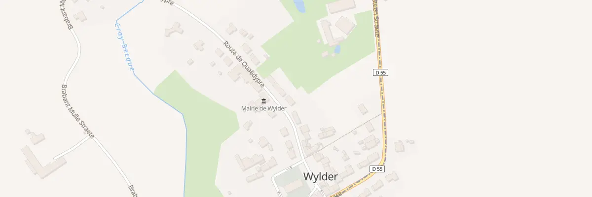 Plan du 152 Rte de Quaedypre Cd37 à Wylder