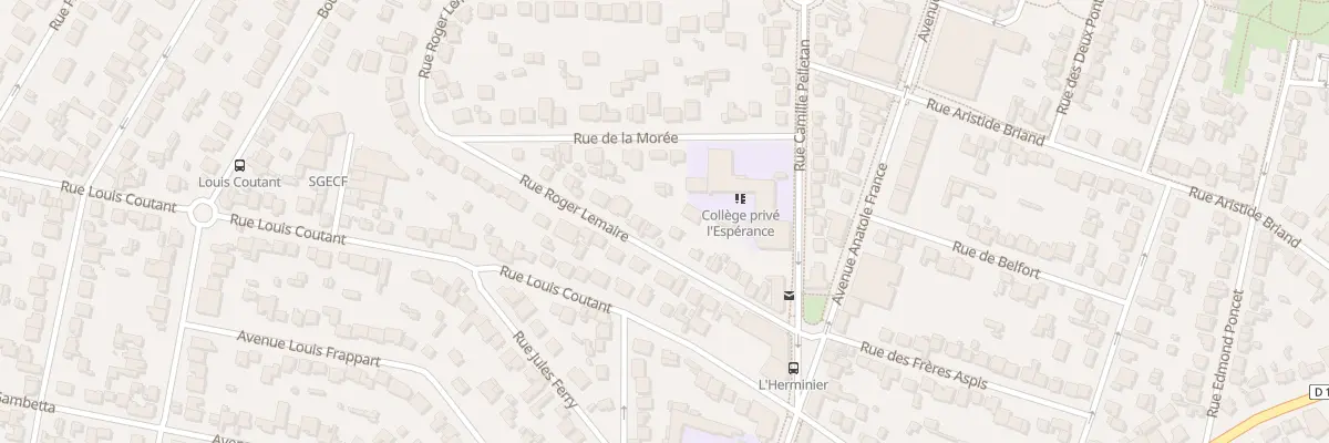 Plan du 20 Rue Roger Lemaire à Aulnay-sous-Bois