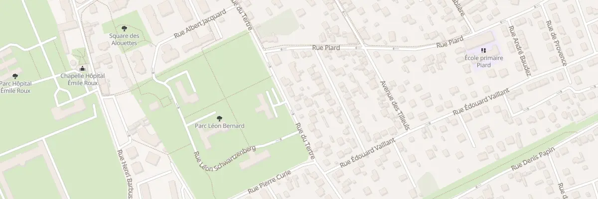 Plan du 25 Rue du Tertre à Limeil-Brévannes