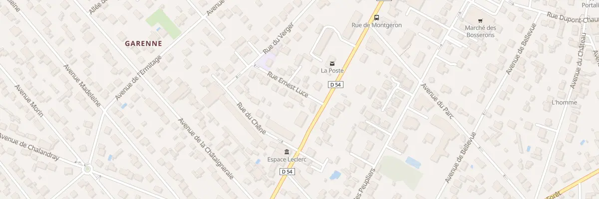Plan du 4 Rue Ernest Luce à Brunoy