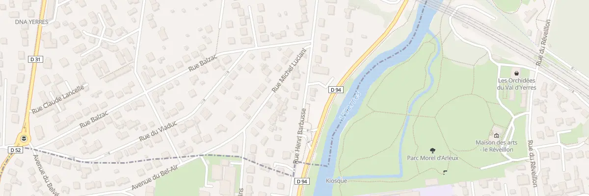 Plan du 15 Rue Henri Barbusse à Yerres