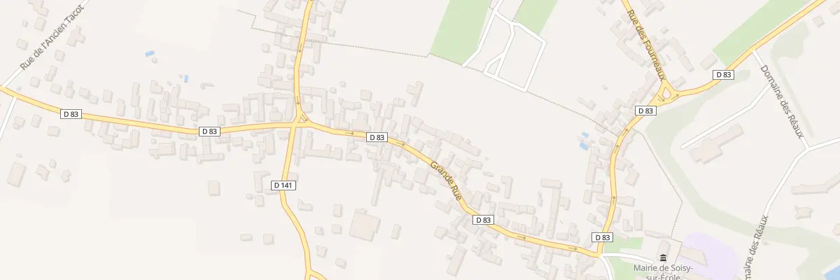 Plan du 34 Gr Gde Rue à Soisy-sur-École