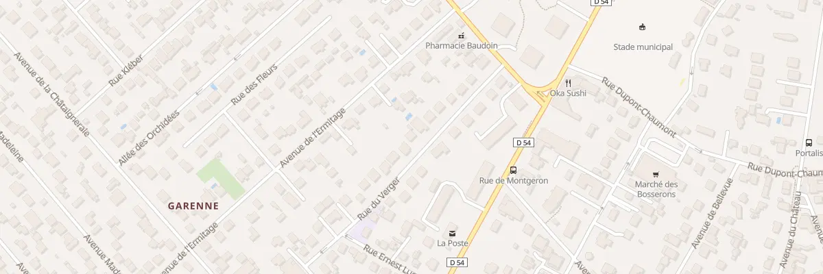 Plan du 16 Rue du Verger à Brunoy