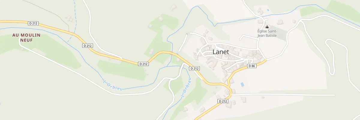 Plan du 49A Le Village à Lanet