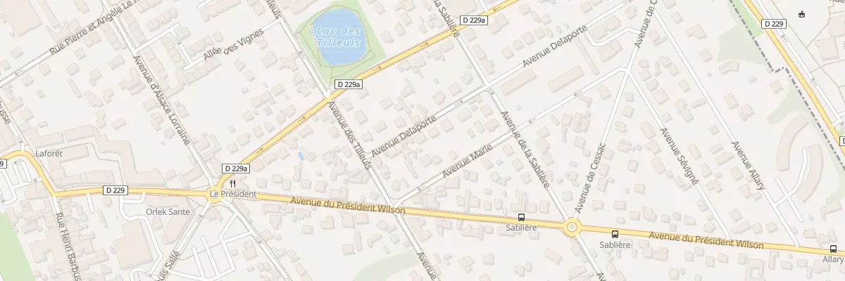 Plan du 6 Av Delaporte à Limeil-Brévannes
