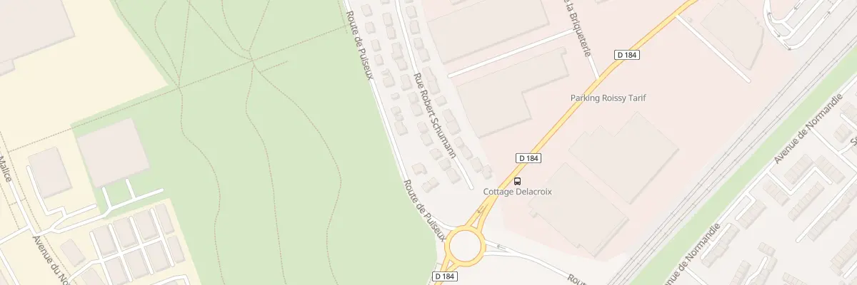 Plan du 46 Rue Robert Schumann à Louvres