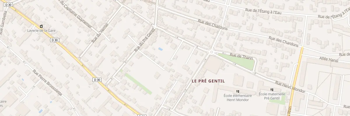 Plan du 82B Rue Claude Pernes à Rosny-sous-Bois