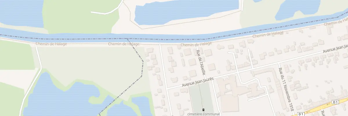 Plan du 18 Rue de la 4e DIC à Fouilloy