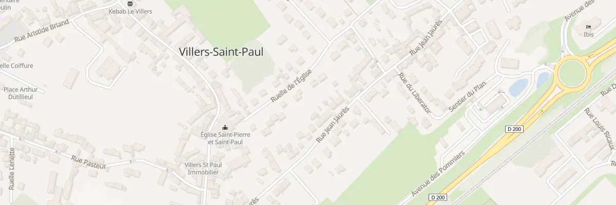 Plan du 27 Rue Jean Jaurès à Villers-Saint-Paul