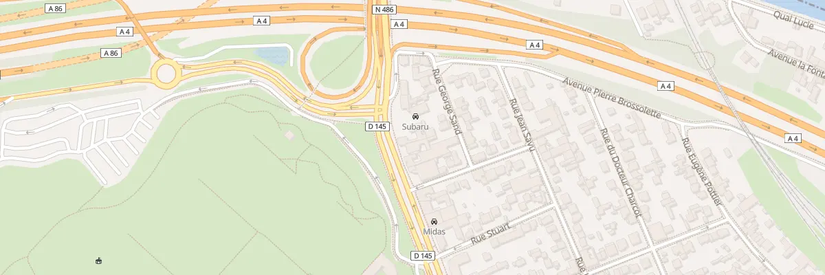 Plan du 252 Bd de Stalingrad à Champigny-sur-Marne