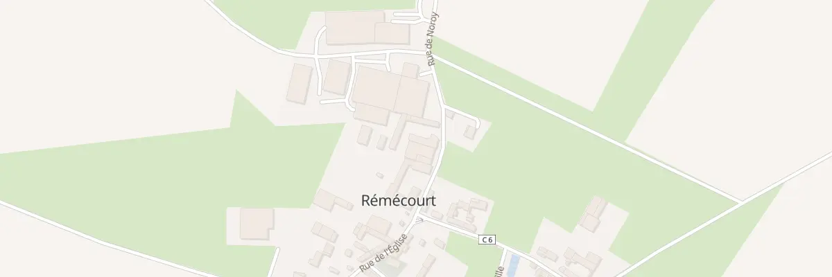 Plan du 71 Rue de Noroy à Rémécourt