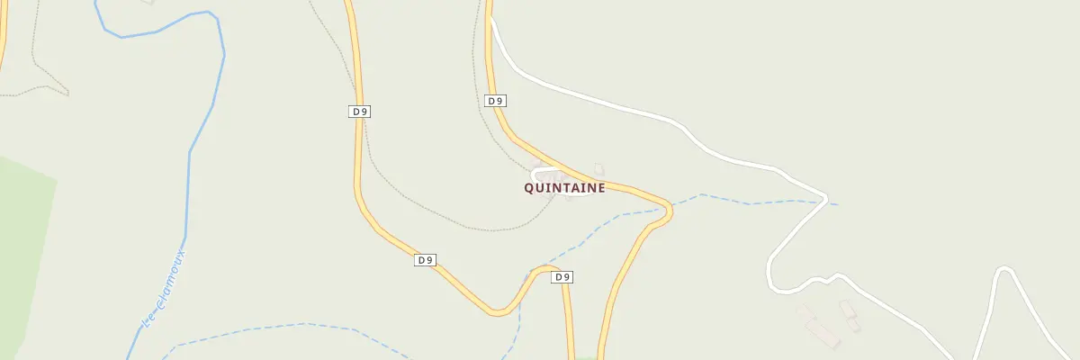 Plan du 5109 Hameau de Quintaine à Castans