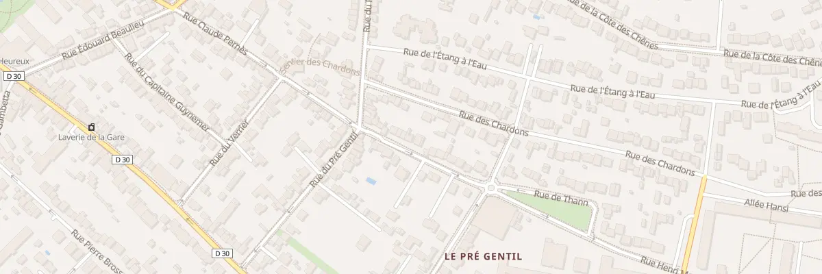 Plan du 109 Rue Claude Pernes à Rosny-sous-Bois