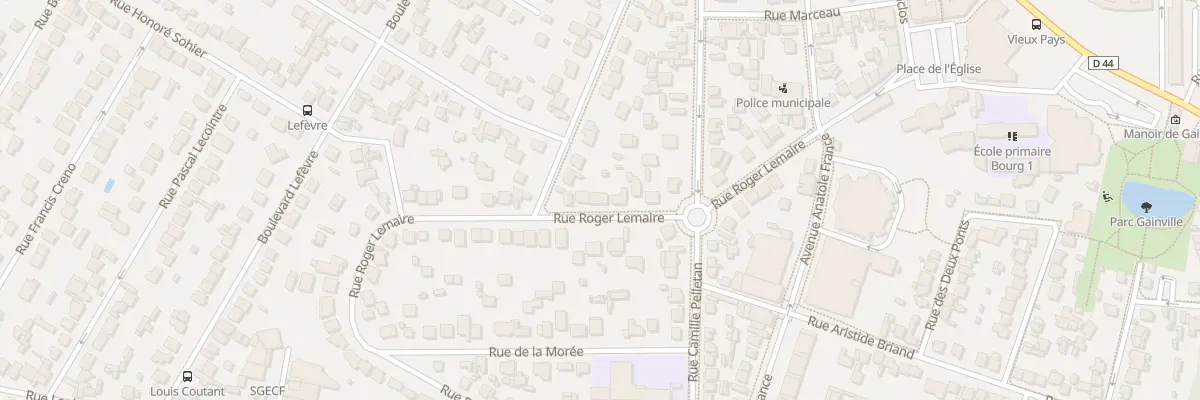 Plan du 87 Rue Roger Lemaire à Aulnay-sous-Bois