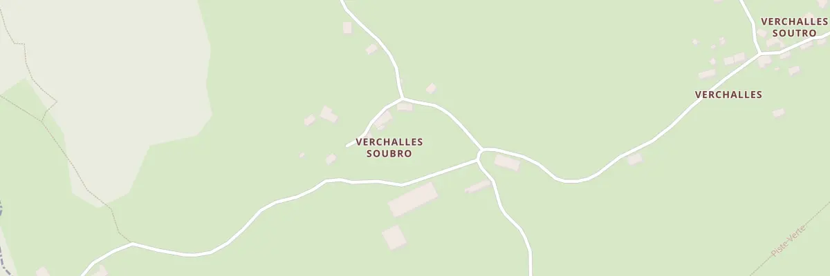Plan du 3 Verchalles Soubro à Vebret